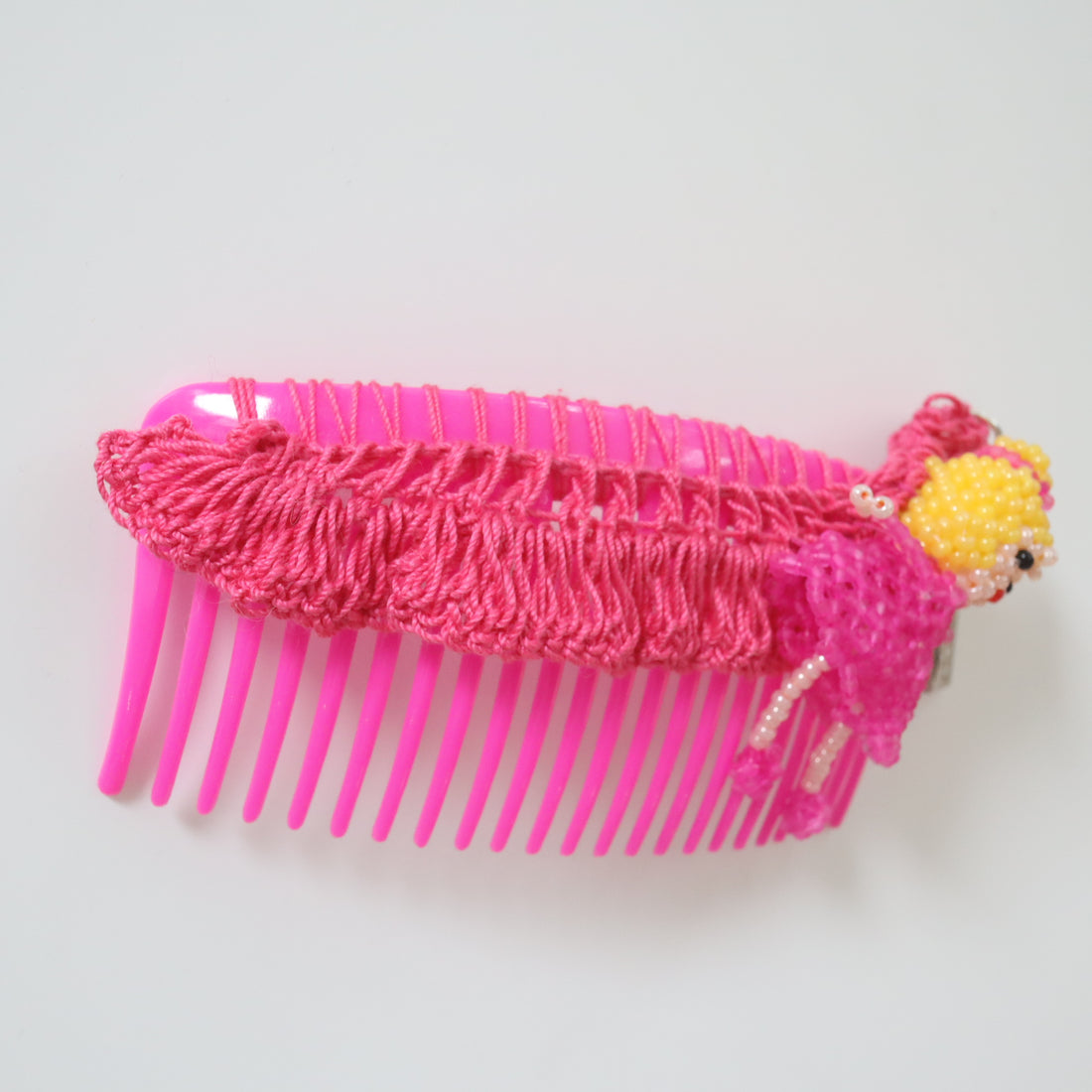LOU DE BÈTOLY  HAIR COMB PINK