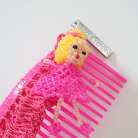 LOU DE BÈTOLY  HAIR COMB PINK