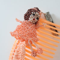 LOU DE BÈTOLY  HAIR COMB ORANGE
