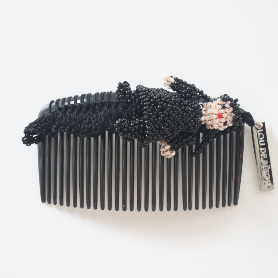LOU DE BÈTOLY  HAIR COMB BLACK1