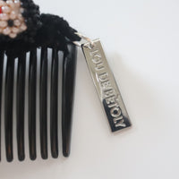 LOU DE BÈTOLY  HAIR COMB BLACK1