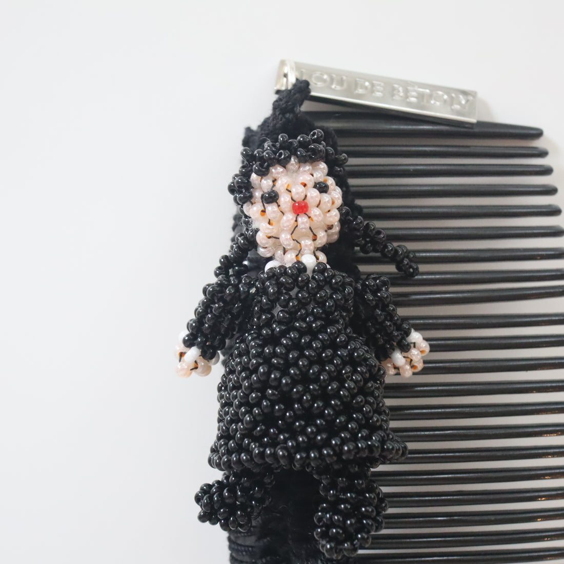 LOU DE BÈTOLY  HAIR COMB BLACK1