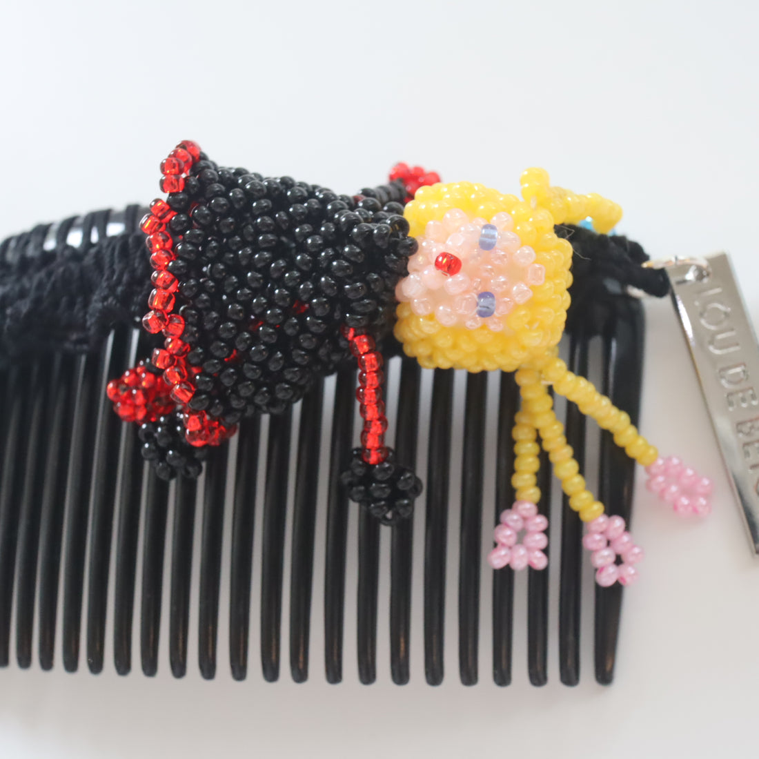 LOU DE BÈTOLY  HAIR COMB BLACK2