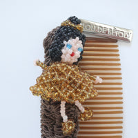 LOU DE BÈTOLY  HAIR COMB BROWN1