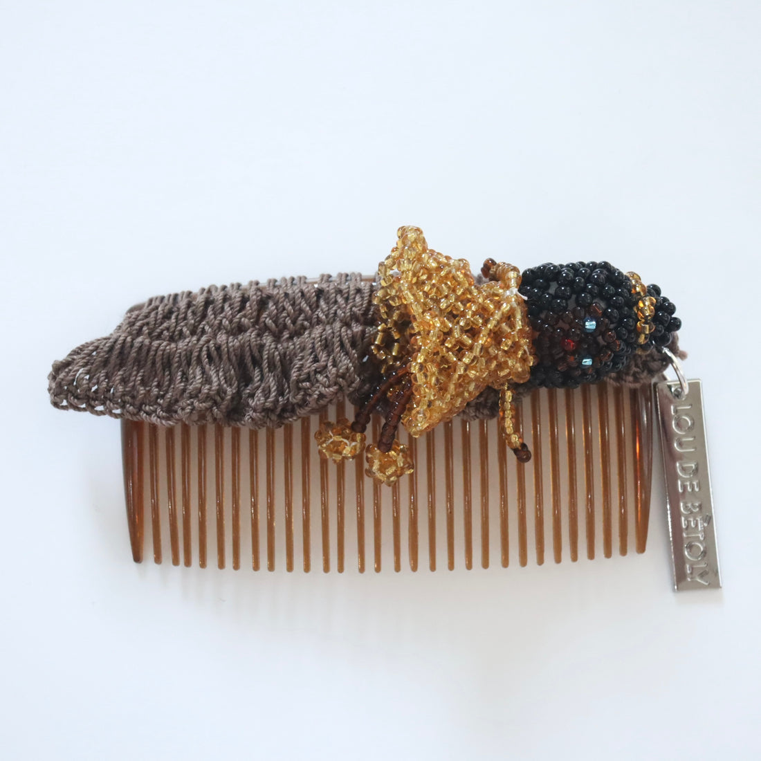 LOU DE BÈTOLY  HAIR COMB BROWN2