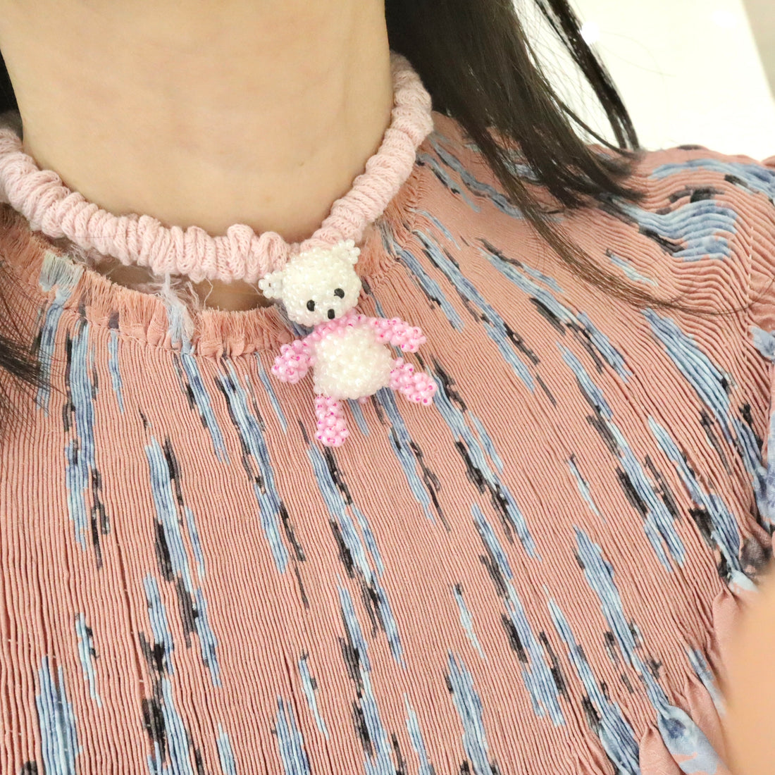 LOU DE BÈTOLY  BEADS NECKLACE “B”