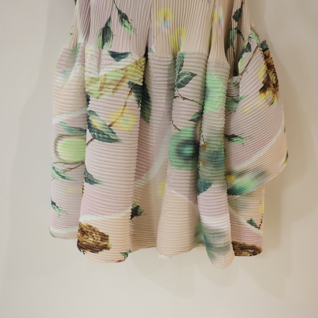 JULIA HEUER  MAYA HANDPLEATED DRESS IN EDWARD