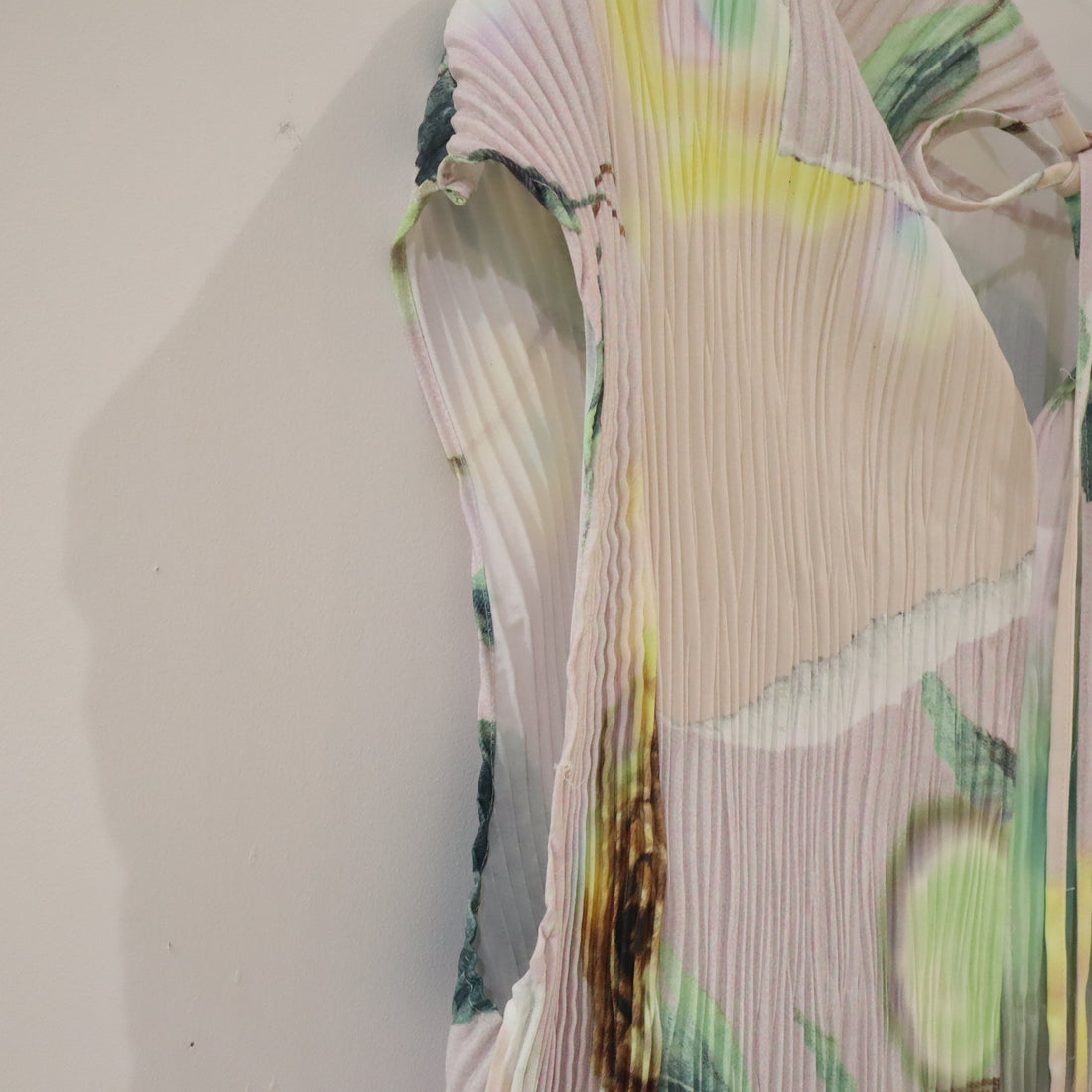 JULIA HEUER  MAYA HANDPLEATED DRESS IN EDWARD