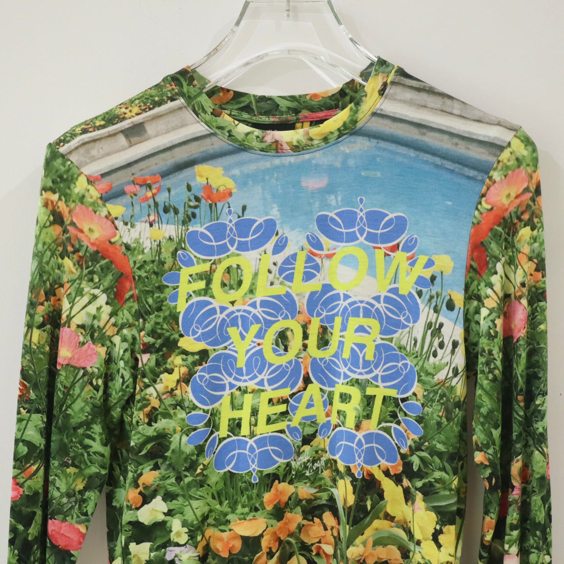 MERYLL ROGGE   FITTED T-SHIRT WITH LONG SLEEVES