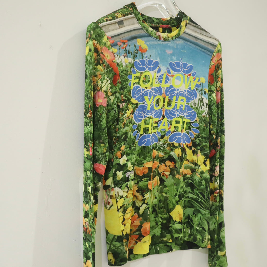 MERYLL ROGGE   FITTED T-SHIRT WITH LONG SLEEVES