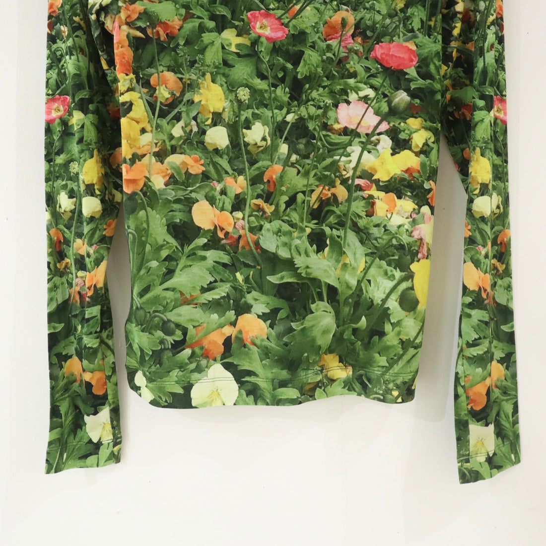 MERYLL ROGGE   FITTED T-SHIRT WITH LONG SLEEVES