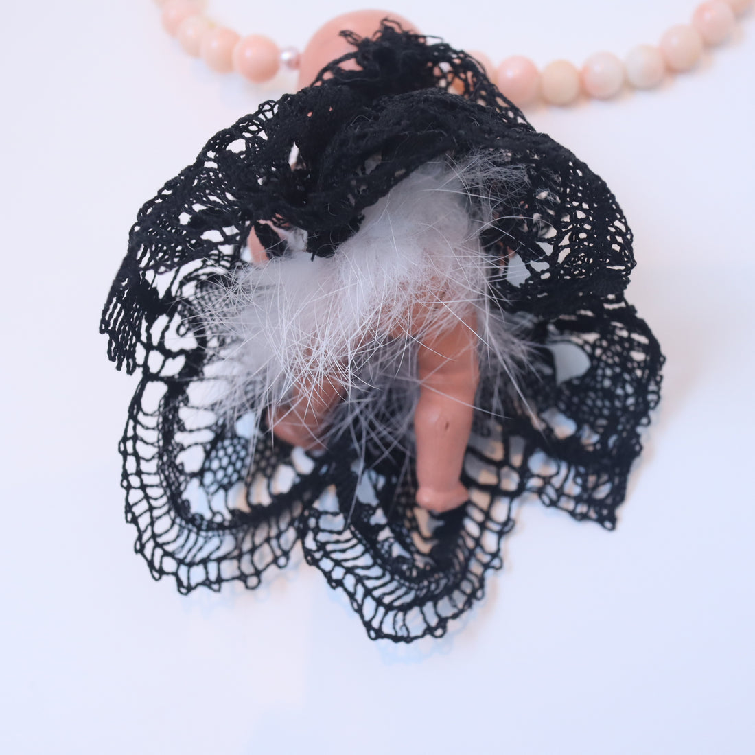 ANIGIG  ANTIQUE DOLL NECKLACE