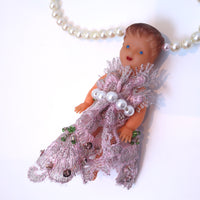 ANIGIG  ANTIQUE DOLL NECKLACE