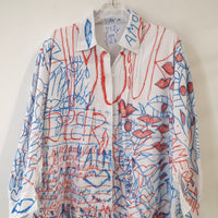 VAVA DUDU  PAINTED DRESS