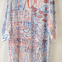 VAVA DUDU  PAINTED DRESS