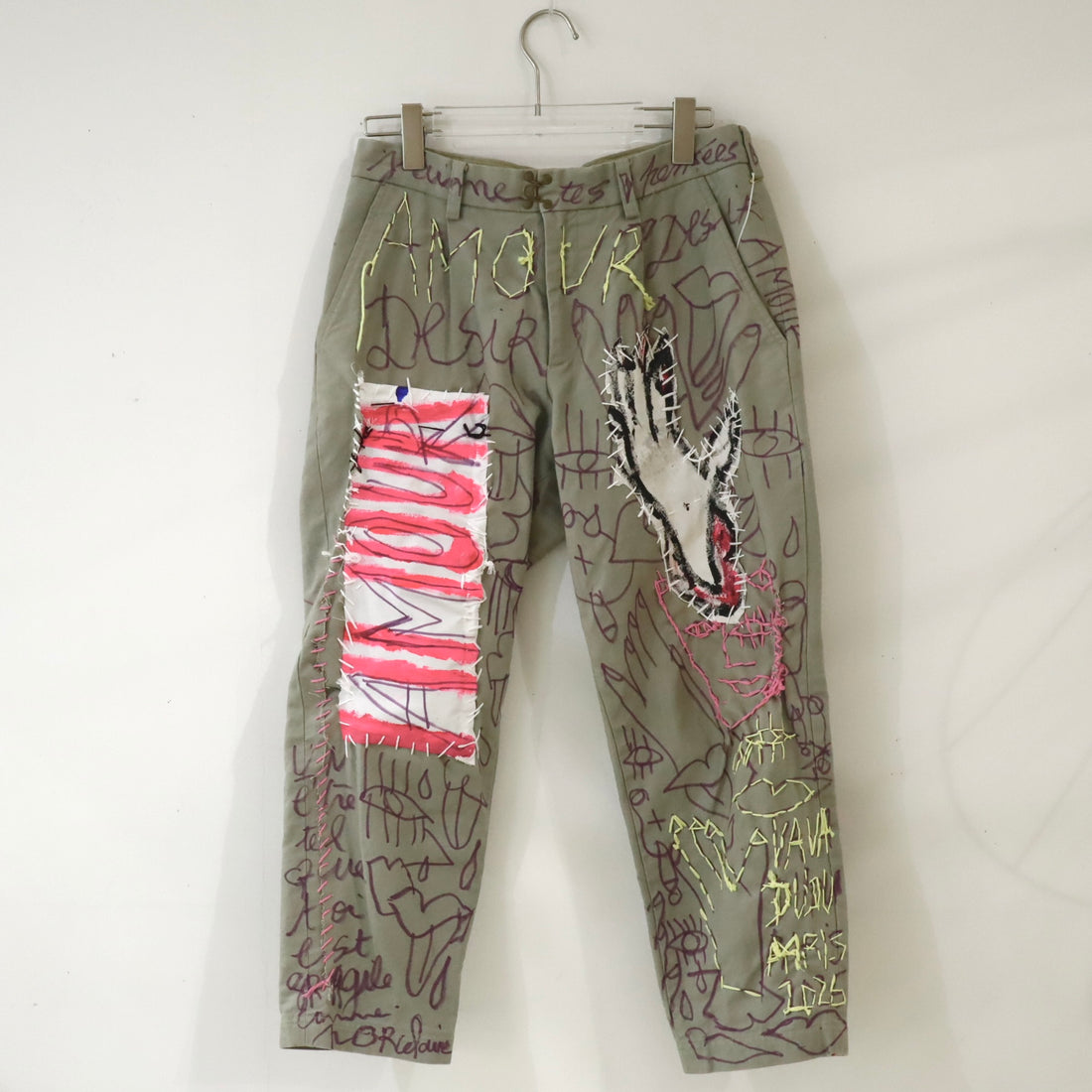 VAVA DUDU  EMBROIDERY PANTS
