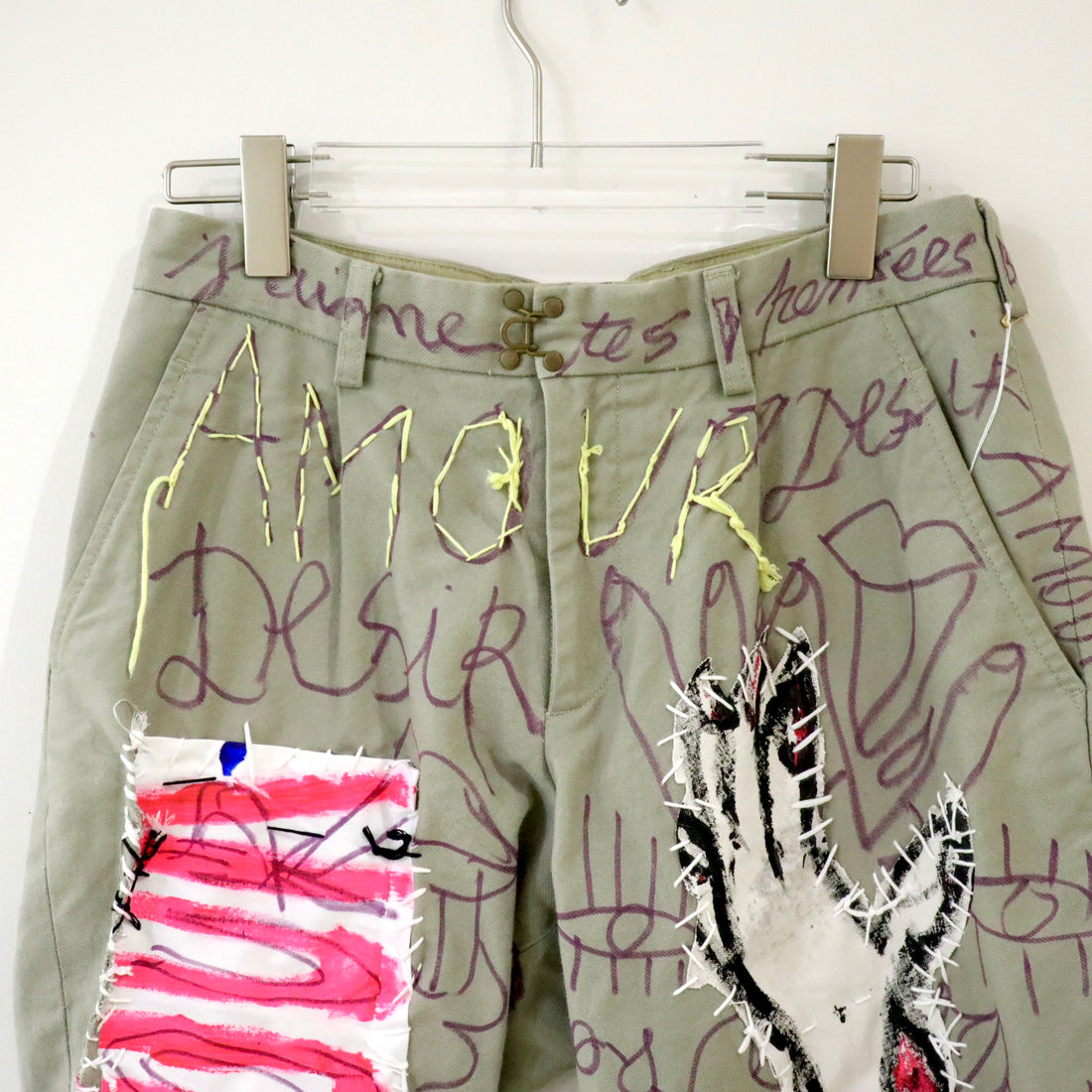 VAVA DUDU  EMBROIDERY PANTS