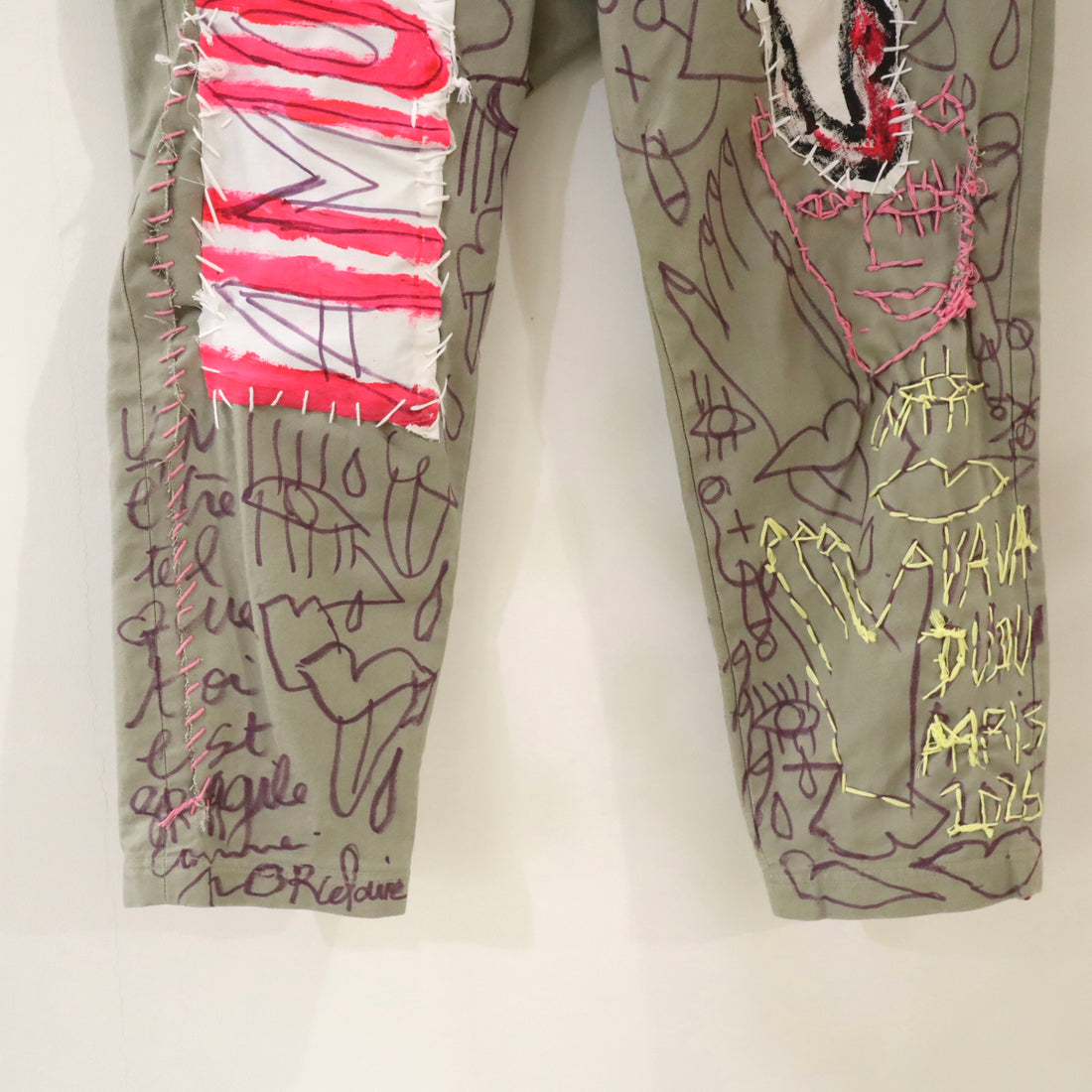 VAVA DUDU  EMBROIDERY PANTS
