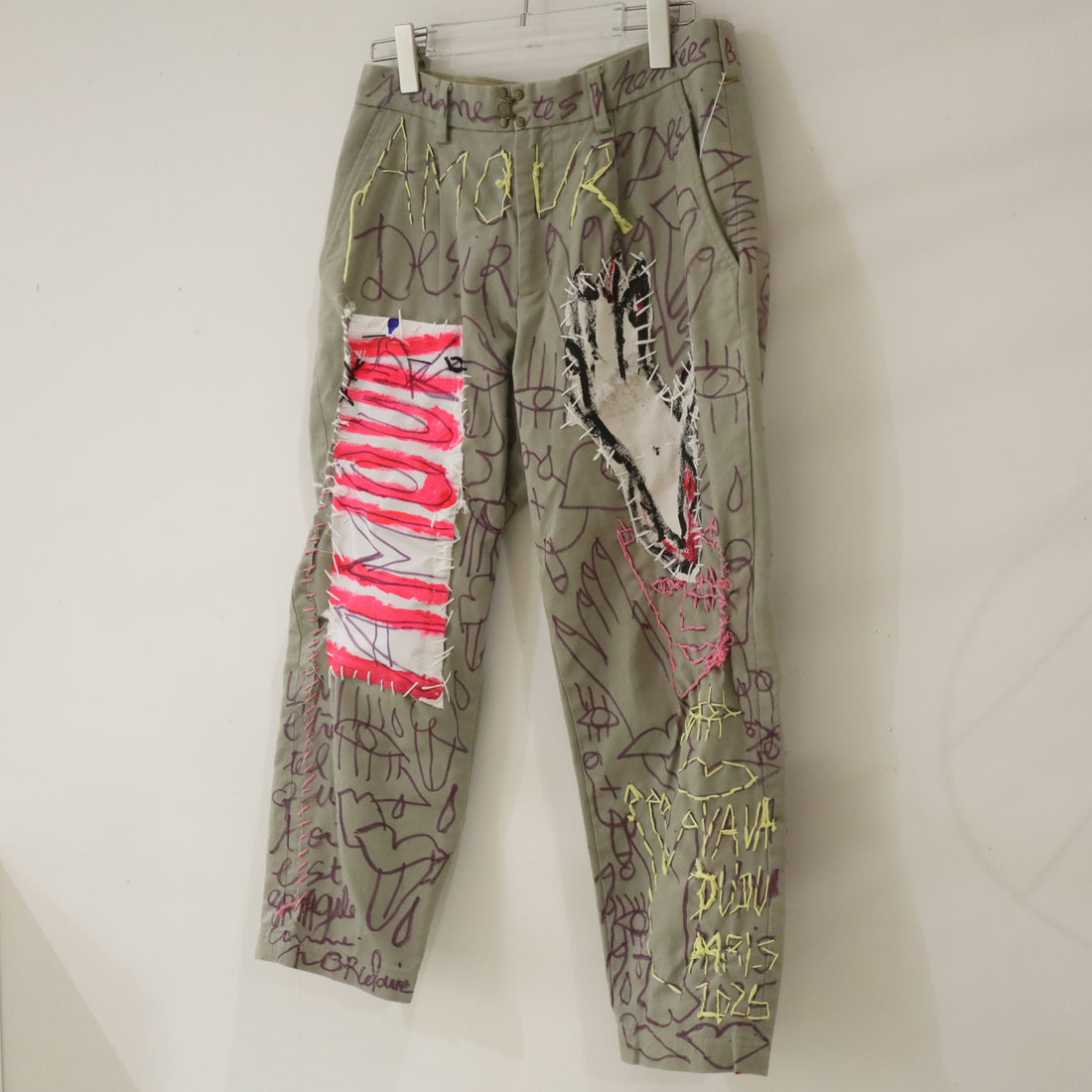 VAVA DUDU  EMBROIDERY PANTS