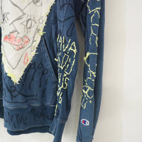 VAVA DUDU  EMBROIDERY HOODIE BLACK