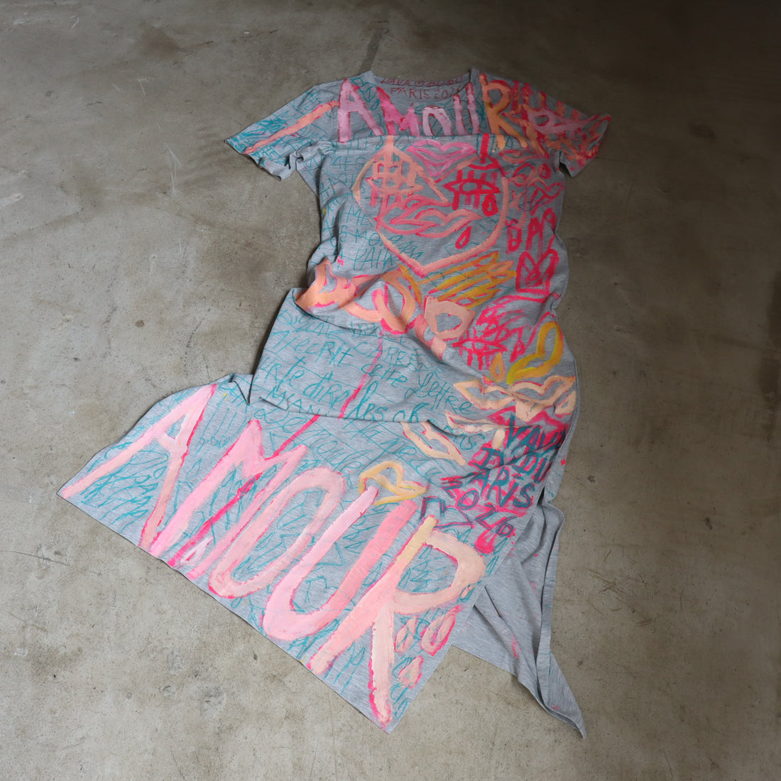 VAVA DUDU  PAINTED DRESS