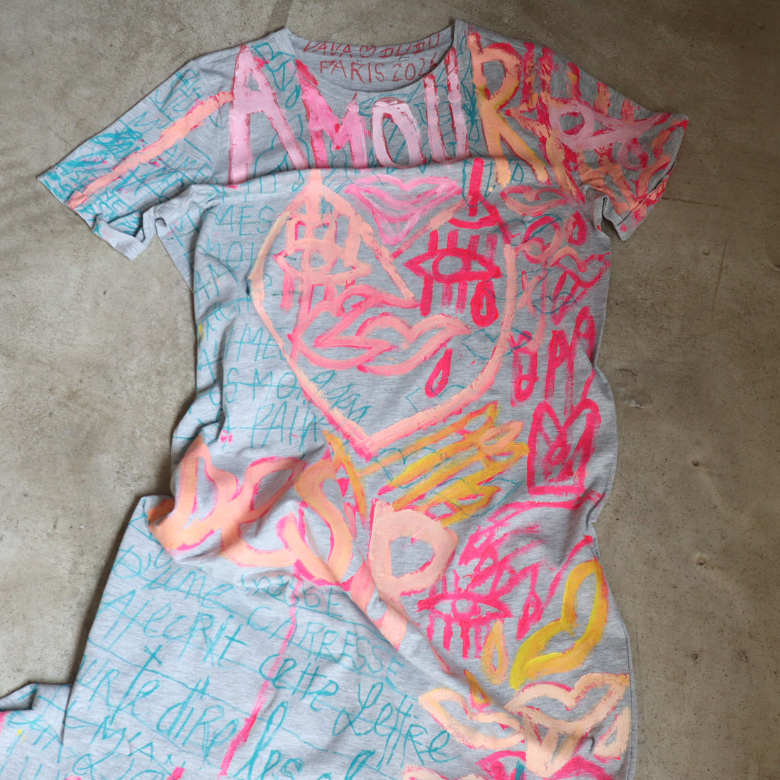 VAVA DUDU  PAINTED DRESS