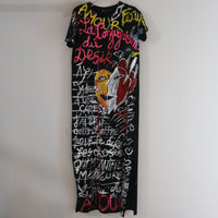 VAVA DUDU  PAINTED DRESS