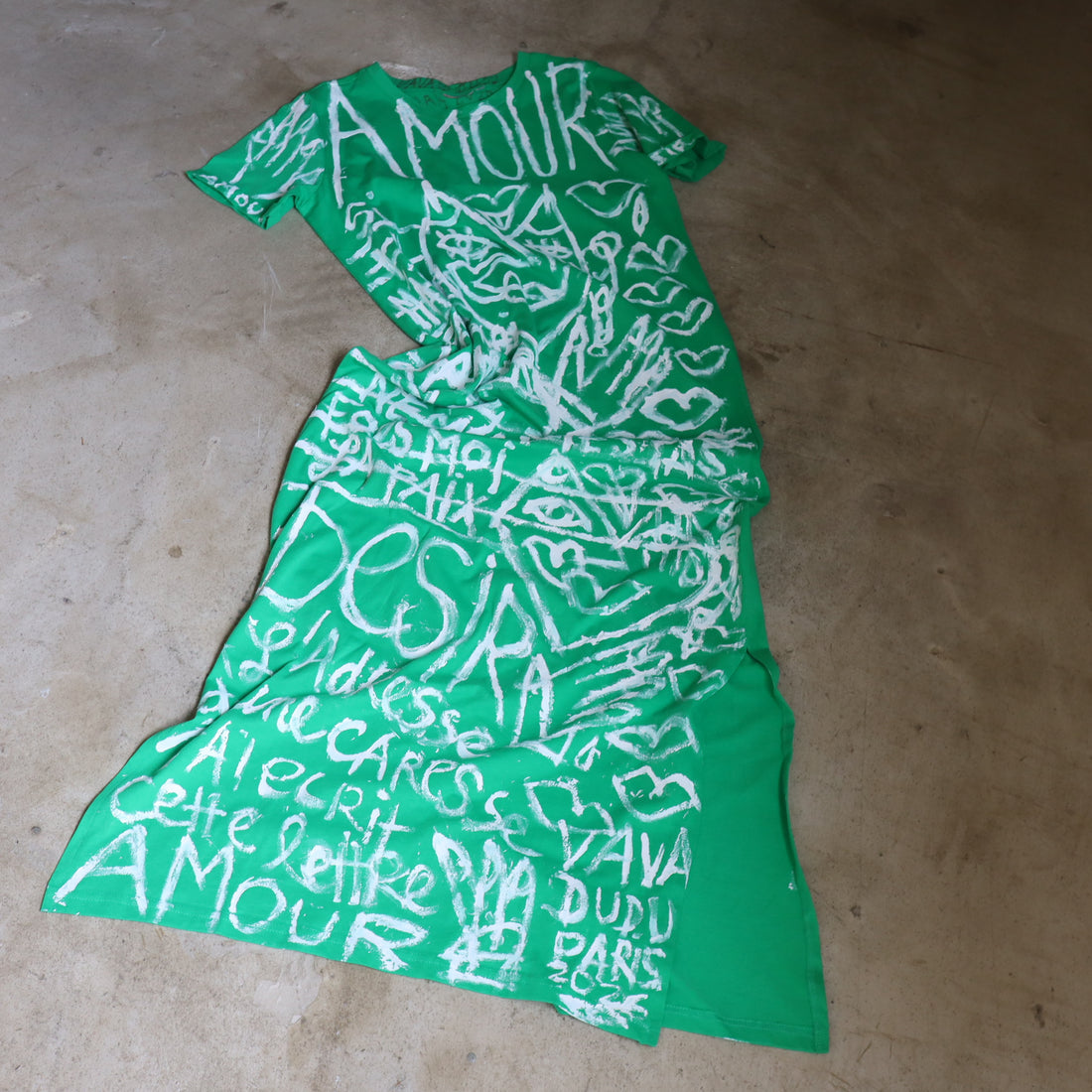 VAVA DUDU  PAINTED DRESS