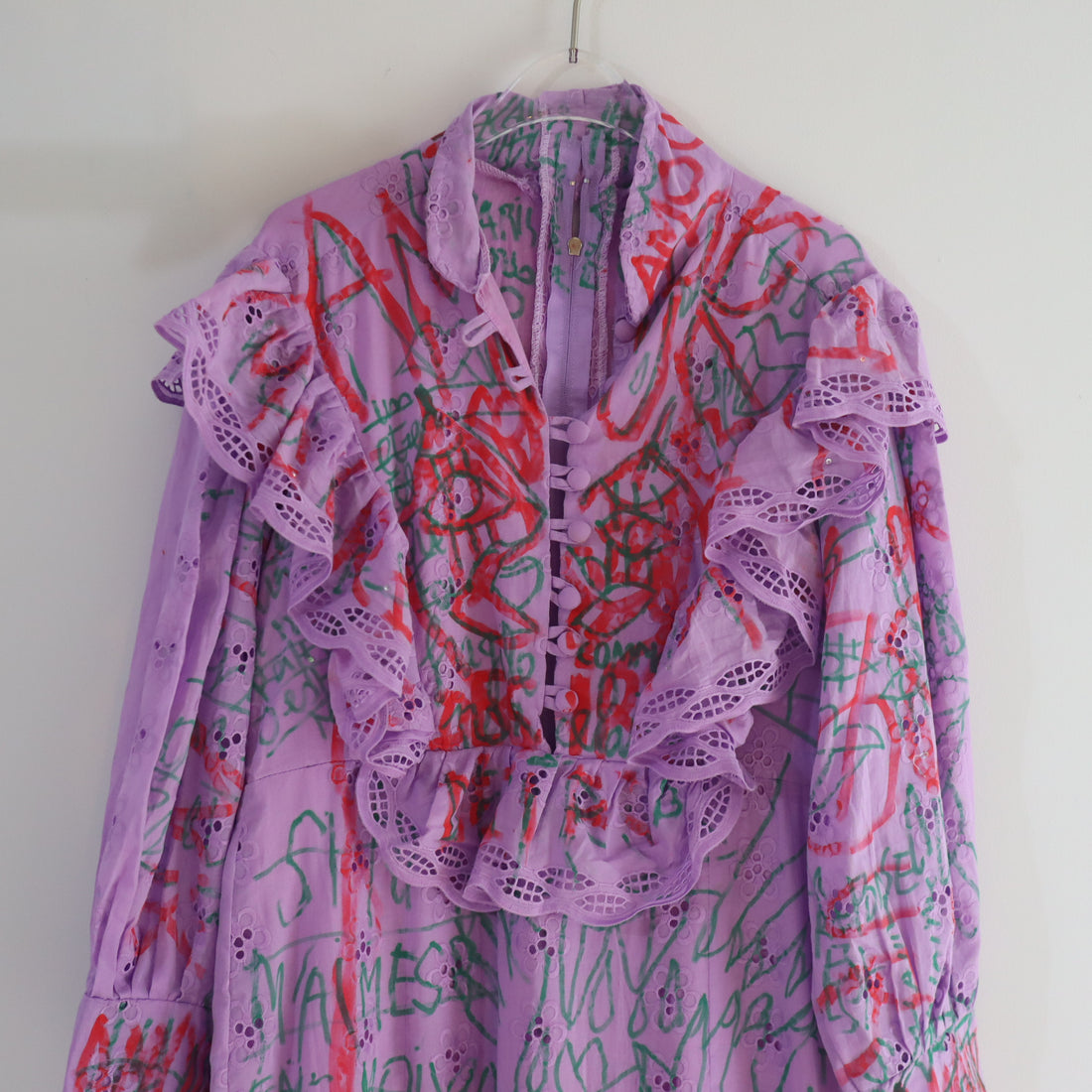 VAVA DUDU  PAINTED DRESS