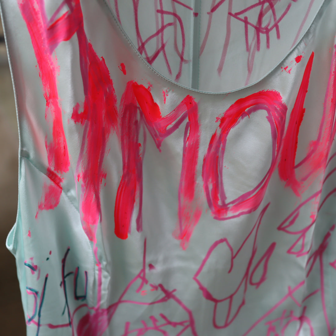VAVA DUDU  PAINTED DRESS