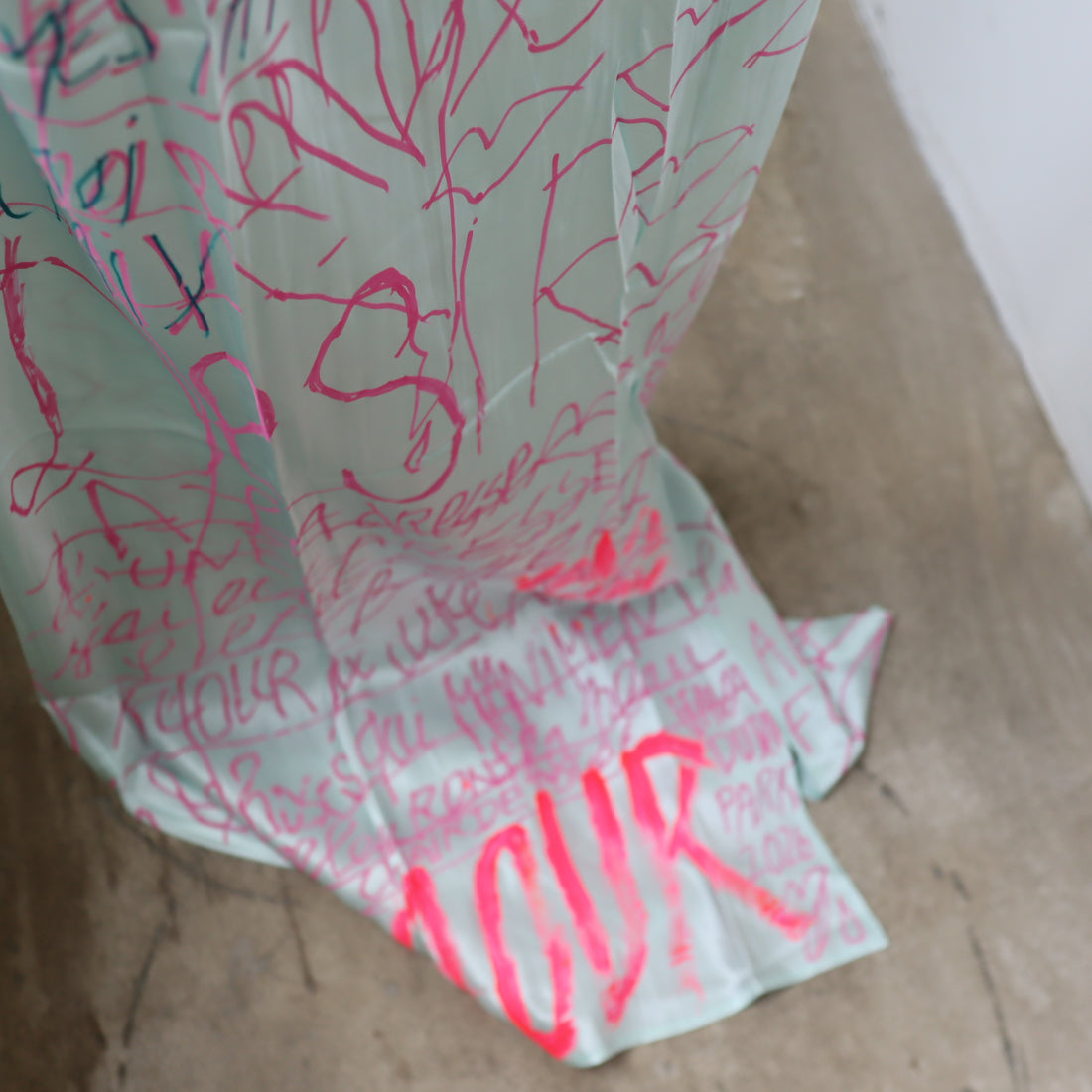 VAVA DUDU  PAINTED DRESS