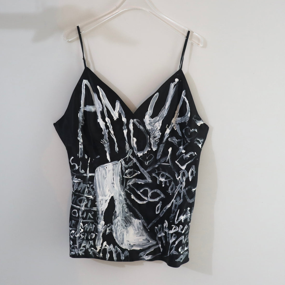 VAVA DUDU  PAINTED SHORT CAMISOLE