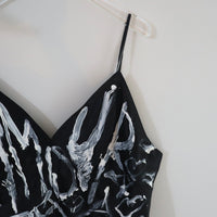 VAVA DUDU  PAINTED SHORT CAMISOLE