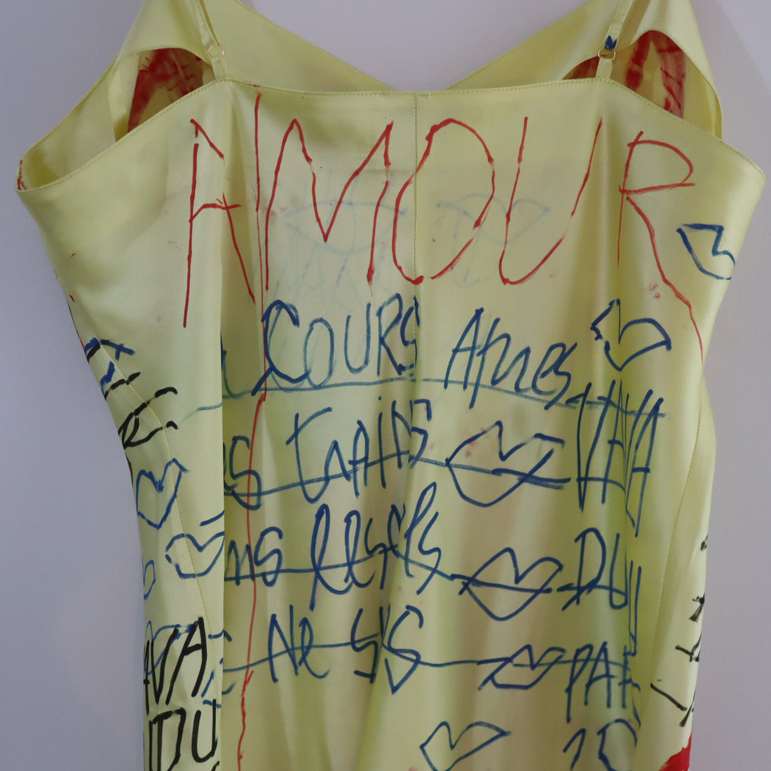 VAVA DUDU  PAINTED SHORT CAMISOLE