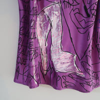 VAVA DUDU  PAINTED SHORT CAMISOLE