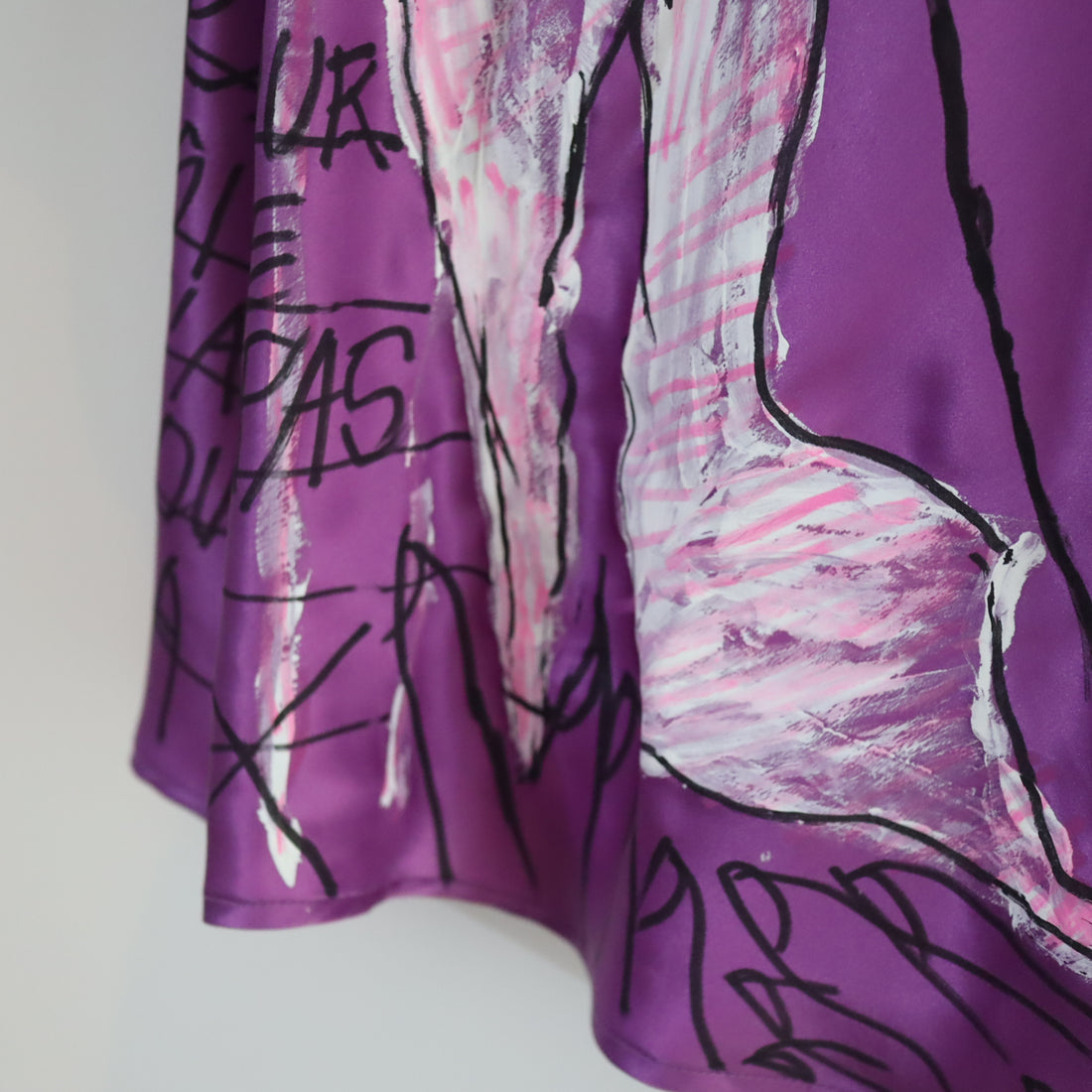 VAVA DUDU  PAINTED SHORT CAMISOLE