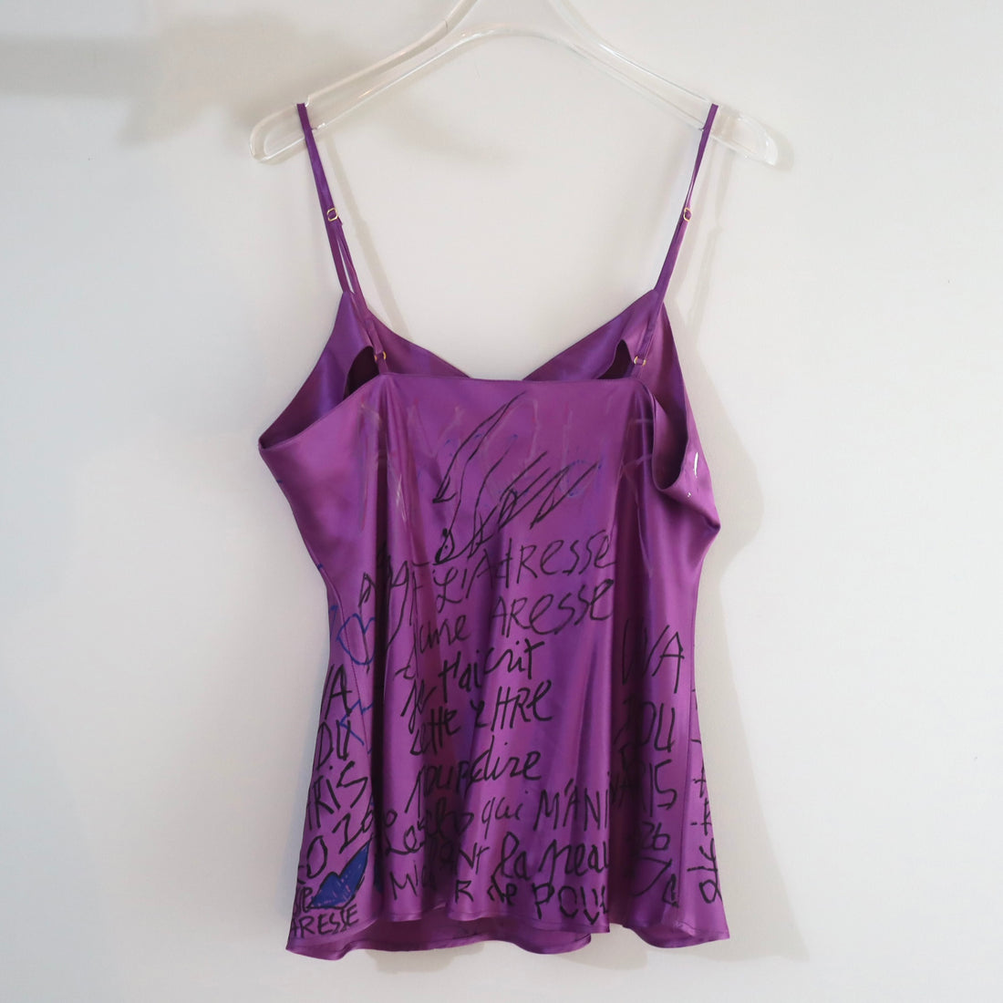 VAVA DUDU  PAINTED SHORT CAMISOLE