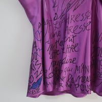 VAVA DUDU  PAINTED SHORT CAMISOLE