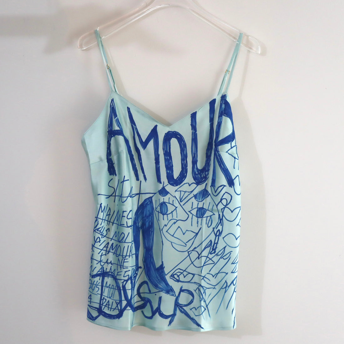 VAVA DUDU  PAINTED SHORT CAMISOLE