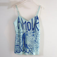 VAVA DUDU  PAINTED SHORT CAMISOLE