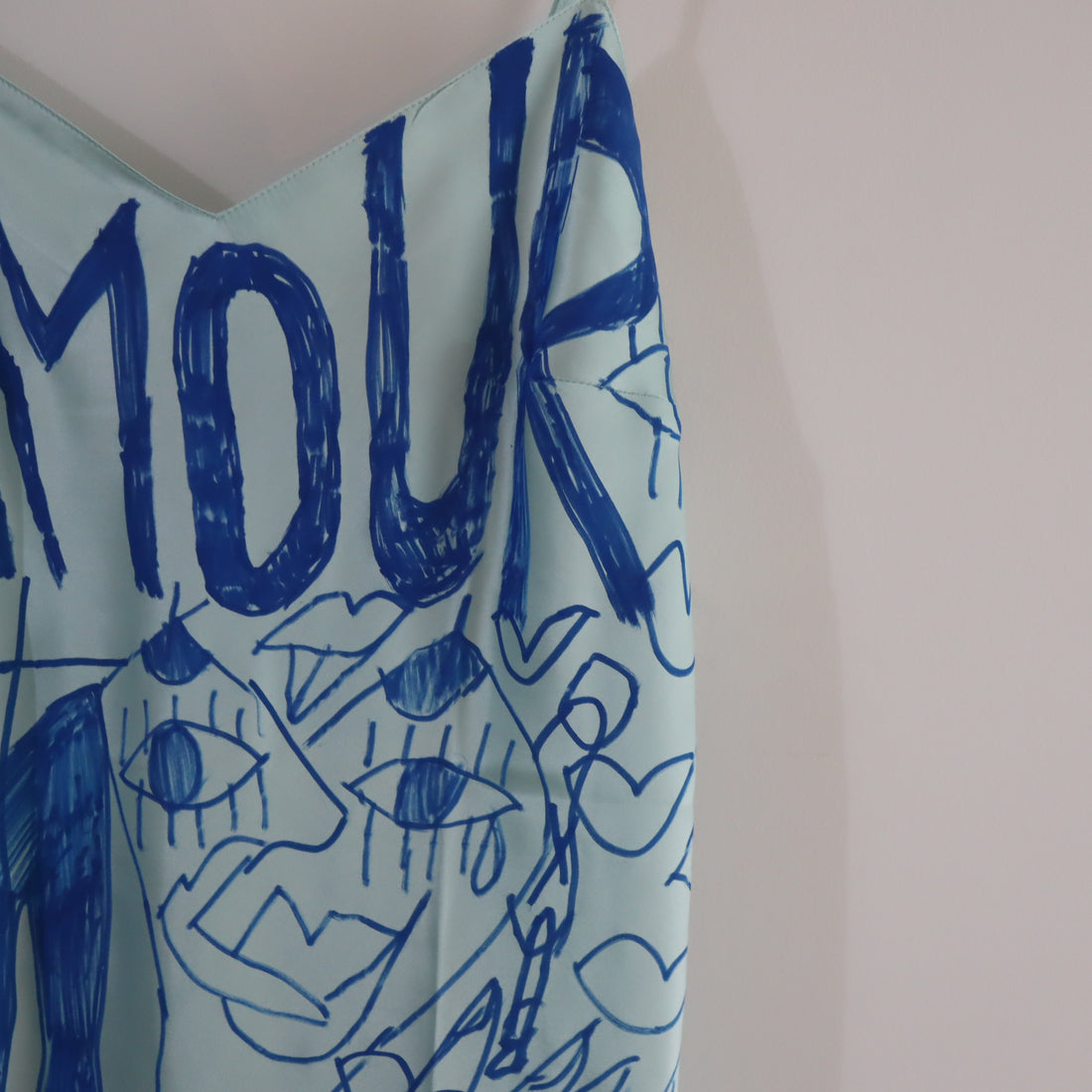 VAVA DUDU  PAINTED SHORT CAMISOLE