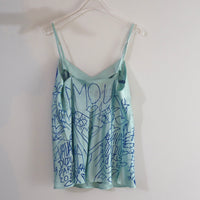 VAVA DUDU  PAINTED SHORT CAMISOLE