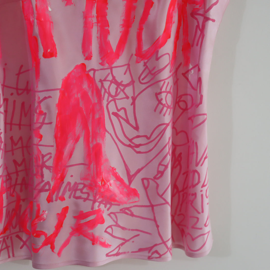 VAVA DUDU  PAINTED SHORT CAMISOLE