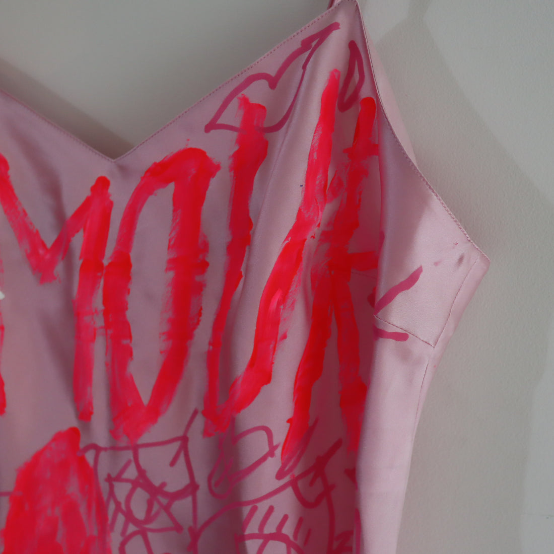VAVA DUDU  PAINTED SHORT CAMISOLE