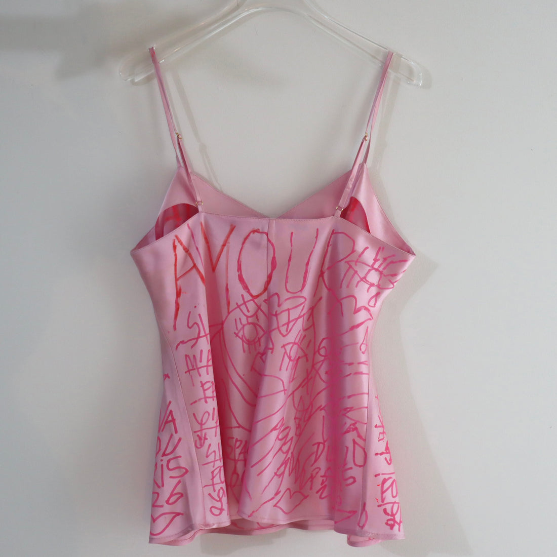 VAVA DUDU  PAINTED SHORT CAMISOLE