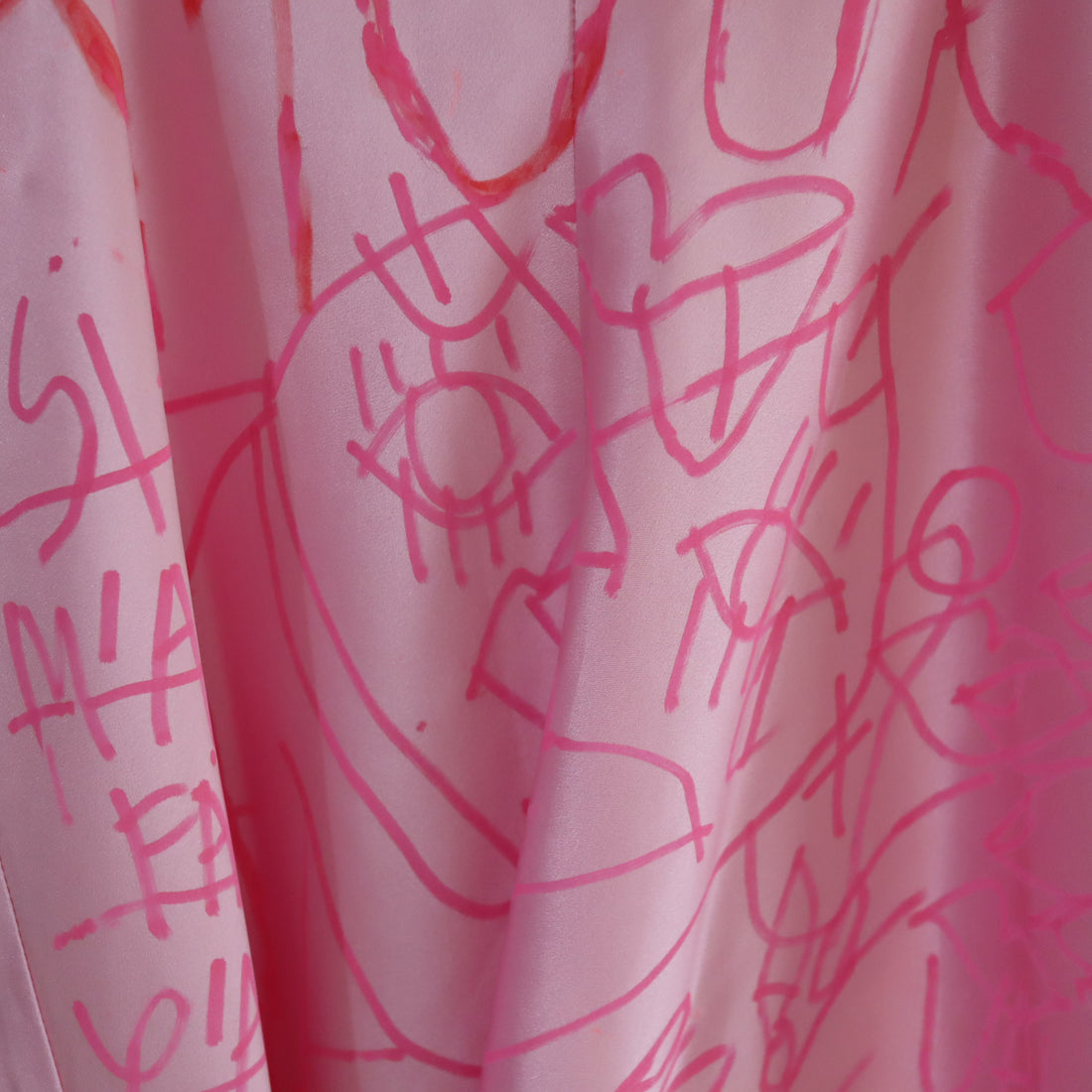 VAVA DUDU  PAINTED SHORT CAMISOLE