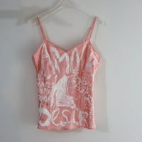 VAVA DUDU  PAINTED SHORT CAMISOLE