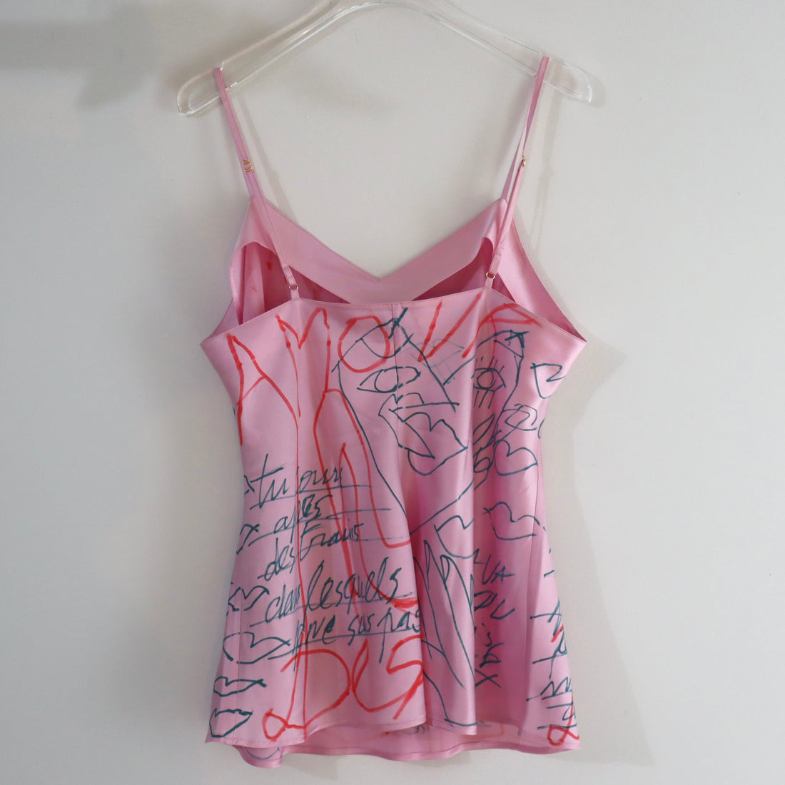 VAVA DUDU  PAINTED SHORT CAMISOLE