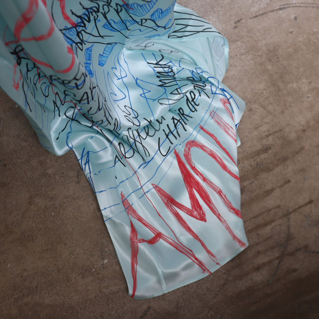 VAVA DUDU  PAINTED DRESS