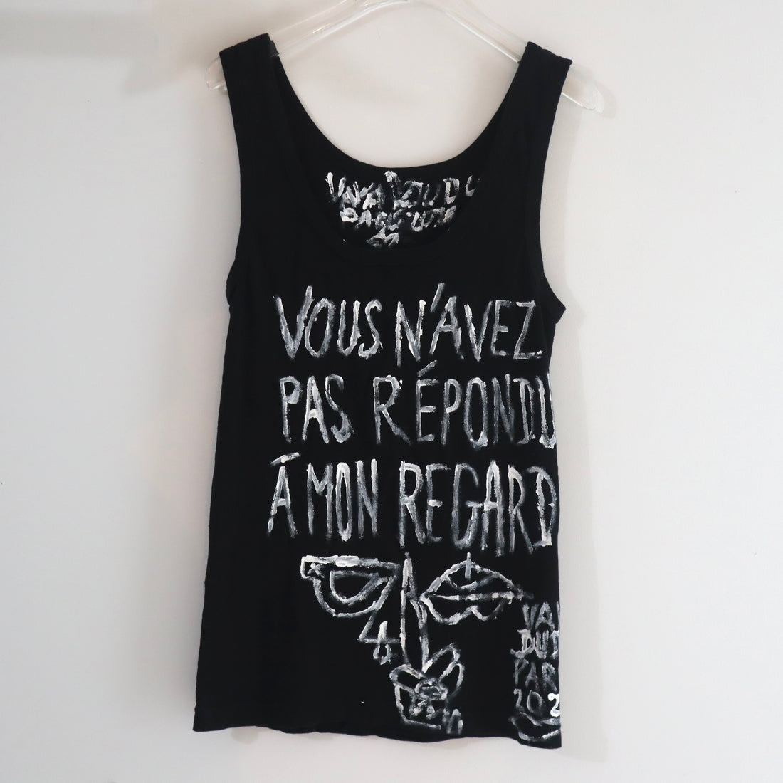 VAVA DUDU  PAINTED TANK T-SHIRTS